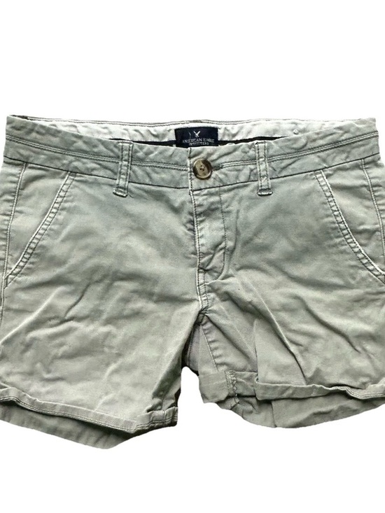 American Eagle Outfitters Pants - Women’s American Eagle Midi Stretch Khaki Shorts Size 2